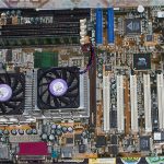 exemple Carte mere pieces electronique