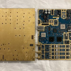 Carte équipée fortement dorée