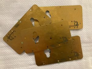 PCB fortement doré